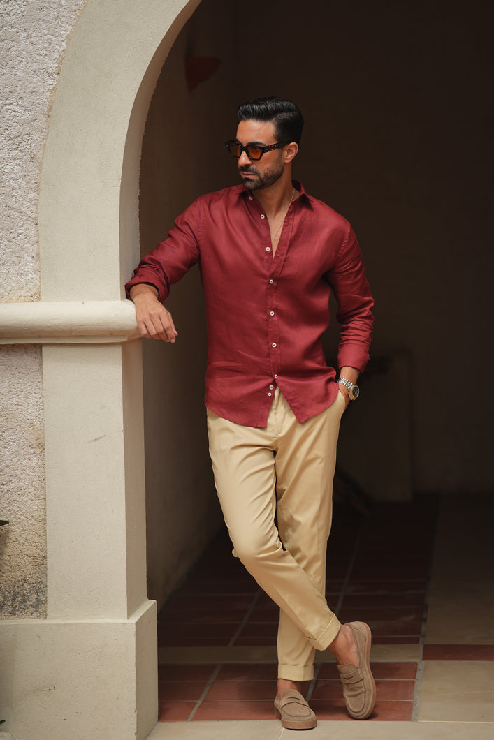 Linen Brick Fresh - Men Clothing | Leaders in Design & Quality | Donato