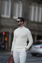 Carregar imagem no visualizador da galeria, PEARL NATURAL STRUCTURE PERKINS COLLAR PULLOVER - Men Clothing | Leaders in Design &amp; Quality | Donato
