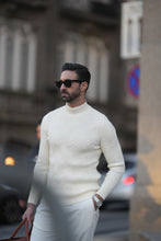 Carregar imagem no visualizador da galeria, PEARL NATURAL STRUCTURE PERKINS COLLAR PULLOVER - Men Clothing | Leaders in Design &amp; Quality | Donato
