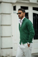 Carregar imagem no visualizador da galeria, Bomber Green - Men Clothing | Leaders in Design &amp; Quality | Donato
