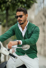 Carregar imagem no visualizador da galeria, Bomber Green - Men Clothing | Leaders in Design &amp; Quality | Donato
