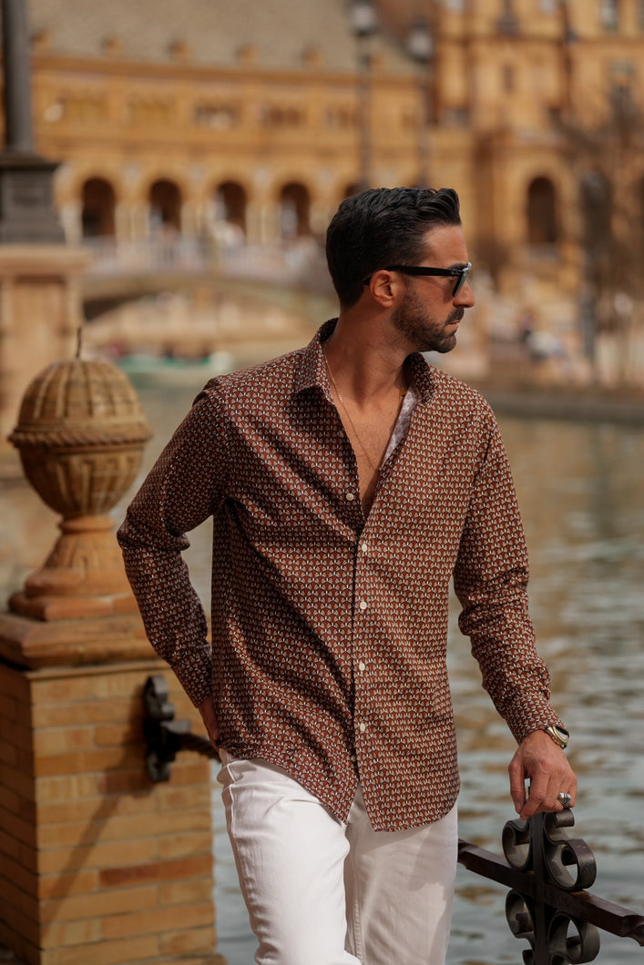 SEVILHA PRINTED SHIRT - Men Clothing | Leaders in Design & Quality | Donato